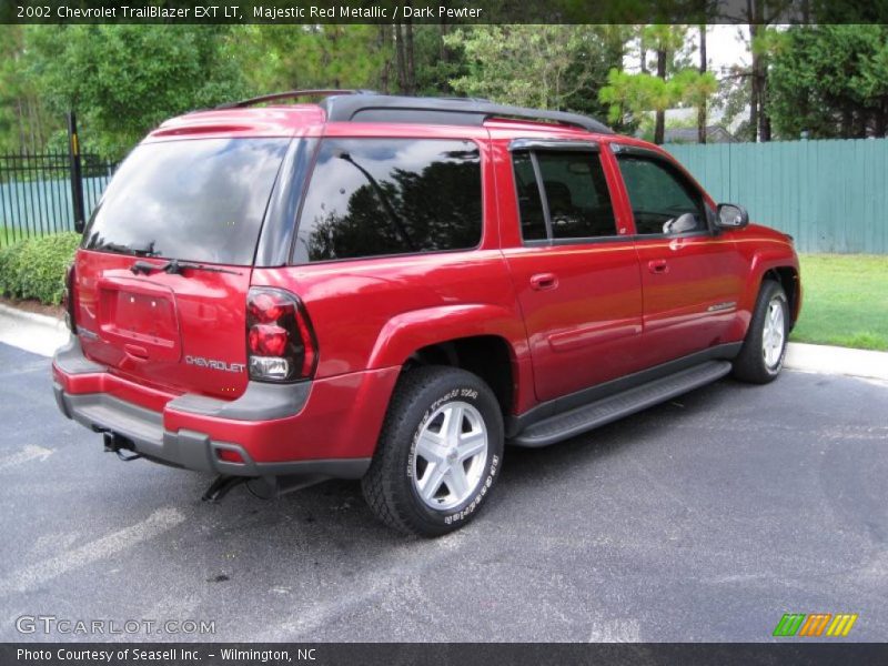 Majestic Red Metallic / Dark Pewter 2002 Chevrolet TrailBlazer EXT LT