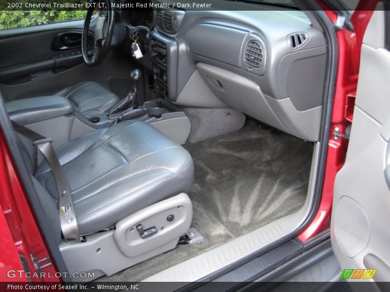 Majestic Red Metallic / Dark Pewter 2002 Chevrolet TrailBlazer EXT LT