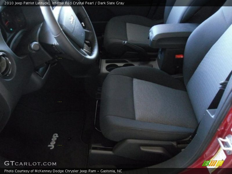 Inferno Red Crystal Pearl / Dark Slate Gray 2010 Jeep Patriot Latitude