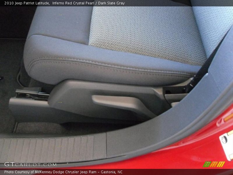 Inferno Red Crystal Pearl / Dark Slate Gray 2010 Jeep Patriot Latitude