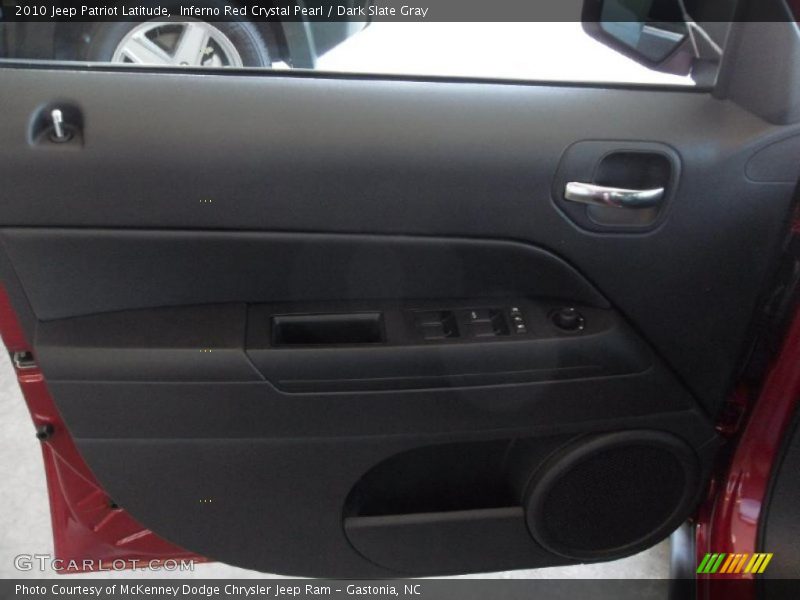 Inferno Red Crystal Pearl / Dark Slate Gray 2010 Jeep Patriot Latitude