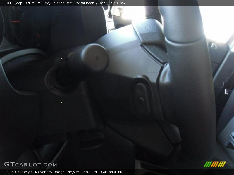 Inferno Red Crystal Pearl / Dark Slate Gray 2010 Jeep Patriot Latitude