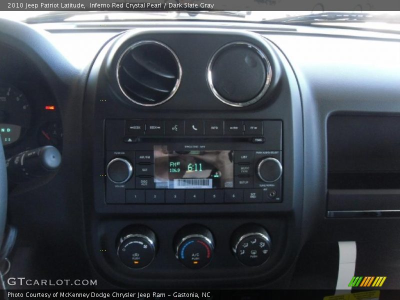 Inferno Red Crystal Pearl / Dark Slate Gray 2010 Jeep Patriot Latitude