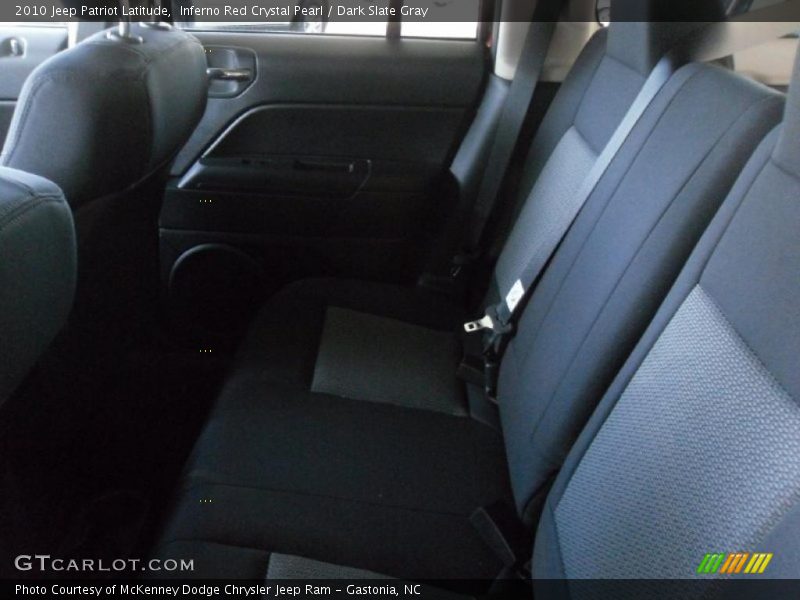 Inferno Red Crystal Pearl / Dark Slate Gray 2010 Jeep Patriot Latitude