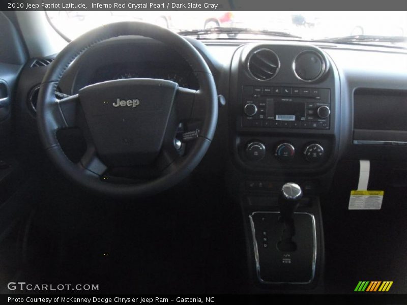 Inferno Red Crystal Pearl / Dark Slate Gray 2010 Jeep Patriot Latitude