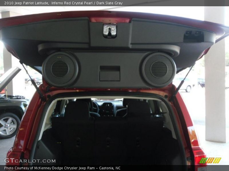 Inferno Red Crystal Pearl / Dark Slate Gray 2010 Jeep Patriot Latitude