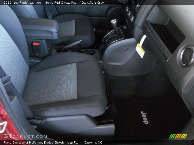 Inferno Red Crystal Pearl / Dark Slate Gray 2010 Jeep Patriot Latitude