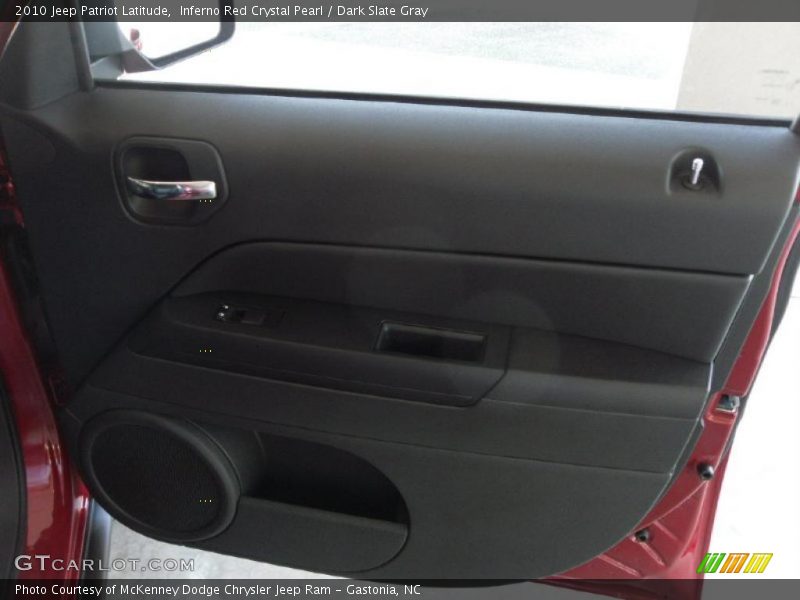 Inferno Red Crystal Pearl / Dark Slate Gray 2010 Jeep Patriot Latitude