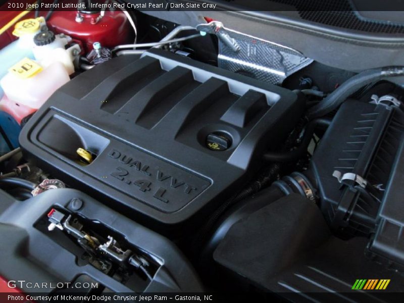 Inferno Red Crystal Pearl / Dark Slate Gray 2010 Jeep Patriot Latitude