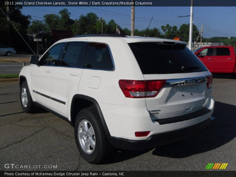 Stone White / Dark Graystone/Medium Graystone 2011 Jeep Grand Cherokee Laredo