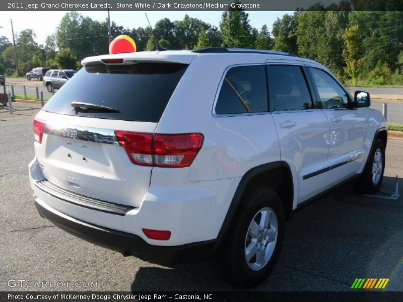Stone White / Dark Graystone/Medium Graystone 2011 Jeep Grand Cherokee Laredo