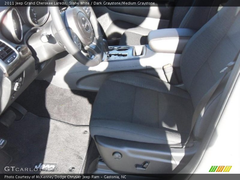 Stone White / Dark Graystone/Medium Graystone 2011 Jeep Grand Cherokee Laredo