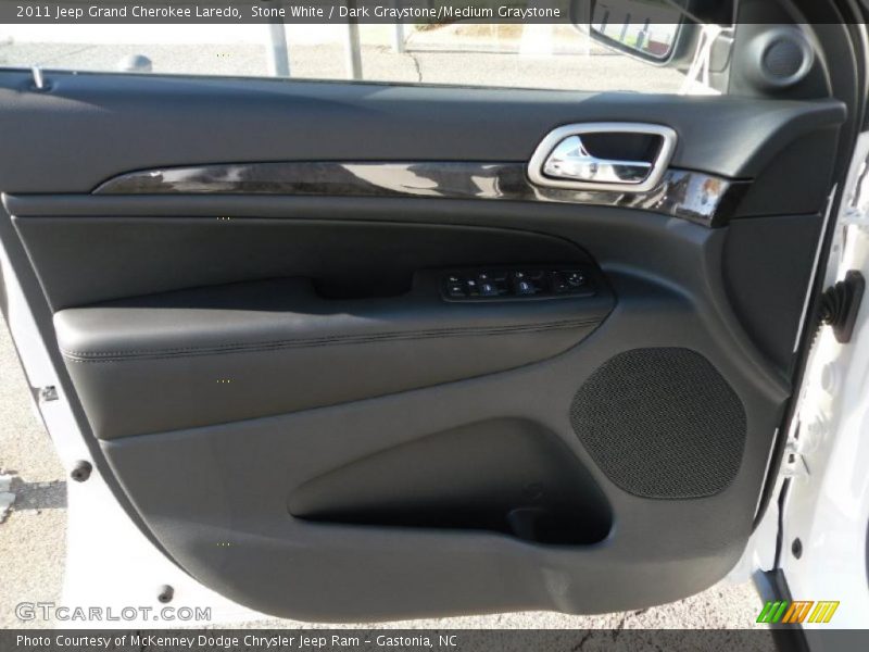Stone White / Dark Graystone/Medium Graystone 2011 Jeep Grand Cherokee Laredo
