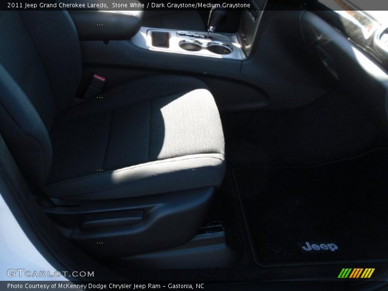 Stone White / Dark Graystone/Medium Graystone 2011 Jeep Grand Cherokee Laredo
