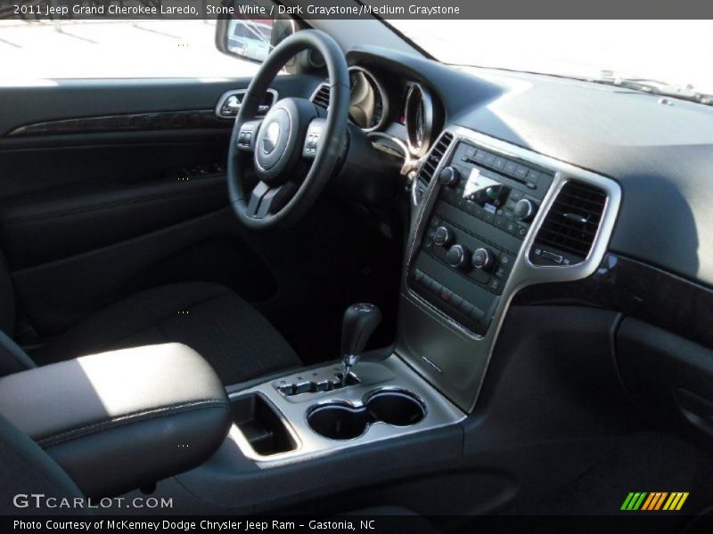 Stone White / Dark Graystone/Medium Graystone 2011 Jeep Grand Cherokee Laredo
