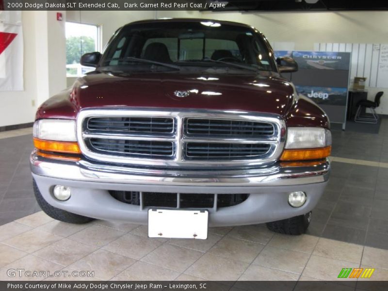 Dark Garnet Red Pearl Coat / Agate 2000 Dodge Dakota SLT Extended Cab