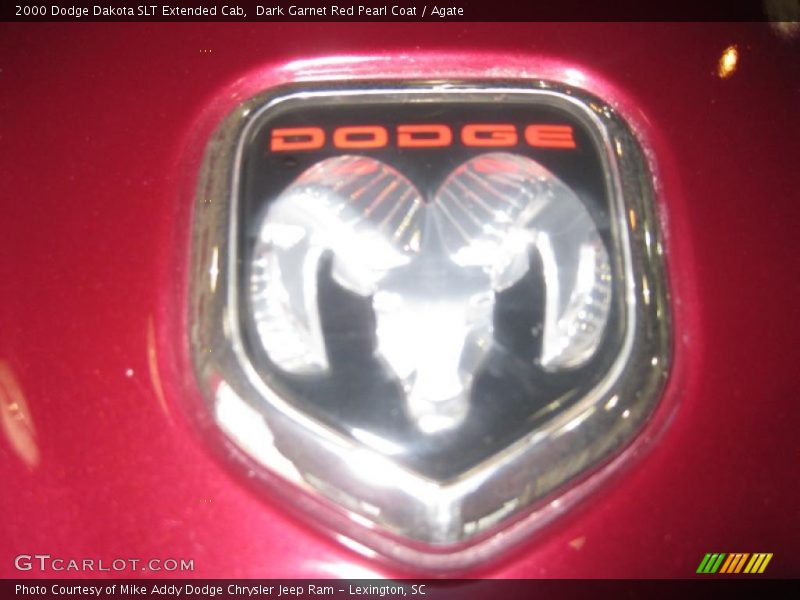 Dark Garnet Red Pearl Coat / Agate 2000 Dodge Dakota SLT Extended Cab