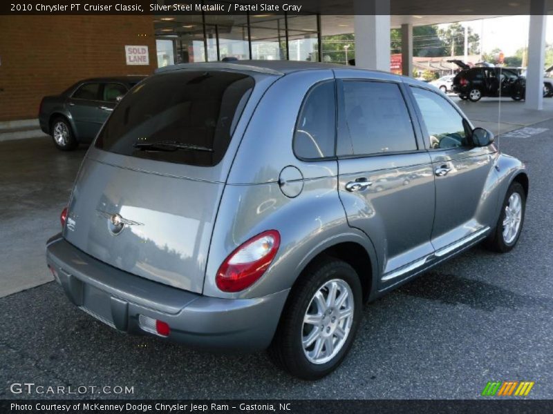 Silver Steel Metallic / Pastel Slate Gray 2010 Chrysler PT Cruiser Classic