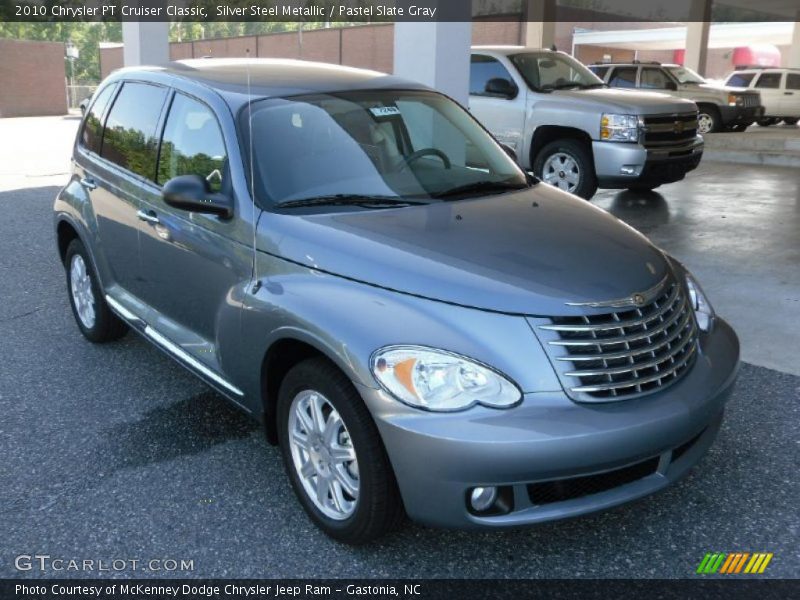 Silver Steel Metallic / Pastel Slate Gray 2010 Chrysler PT Cruiser Classic