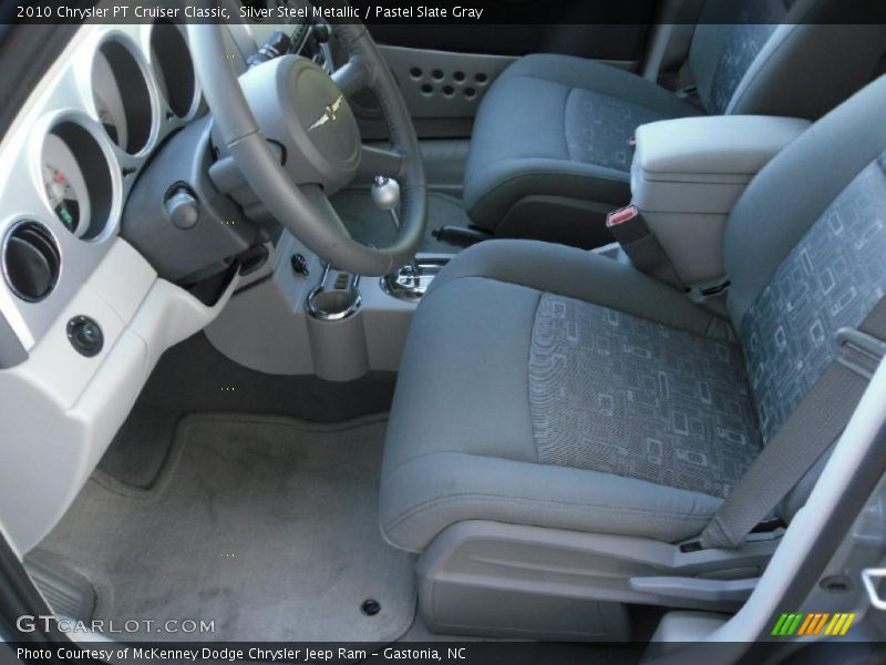 Silver Steel Metallic / Pastel Slate Gray 2010 Chrysler PT Cruiser Classic