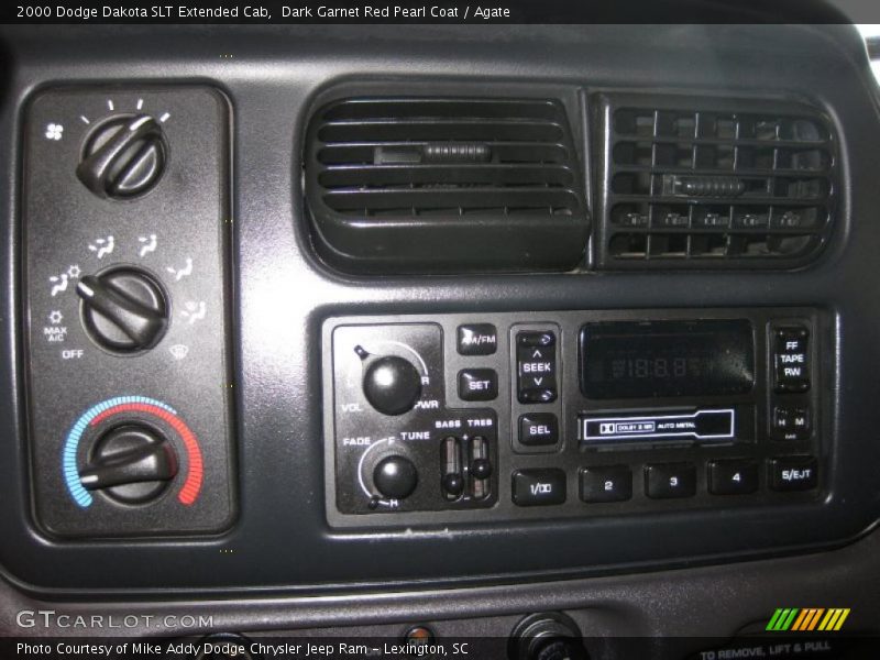 Dark Garnet Red Pearl Coat / Agate 2000 Dodge Dakota SLT Extended Cab