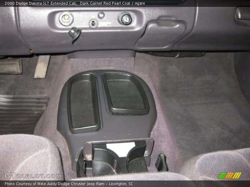 Dark Garnet Red Pearl Coat / Agate 2000 Dodge Dakota SLT Extended Cab
