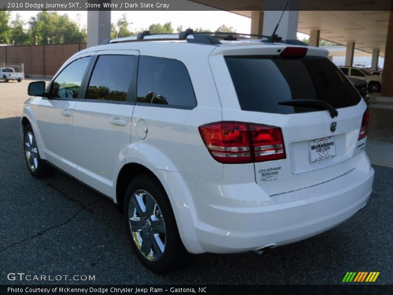 Stone White / Dark Slate Gray 2010 Dodge Journey SXT