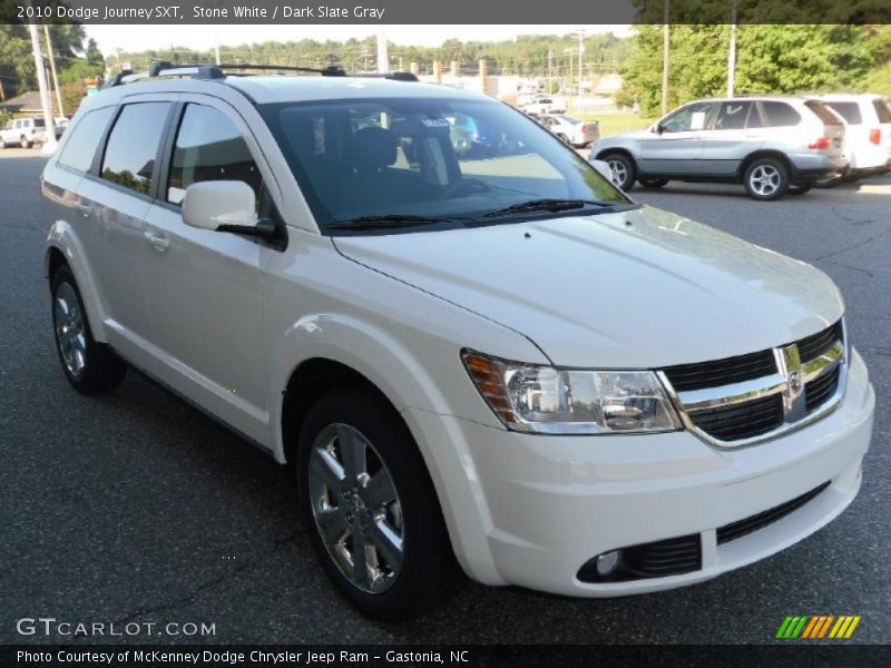 Stone White / Dark Slate Gray 2010 Dodge Journey SXT
