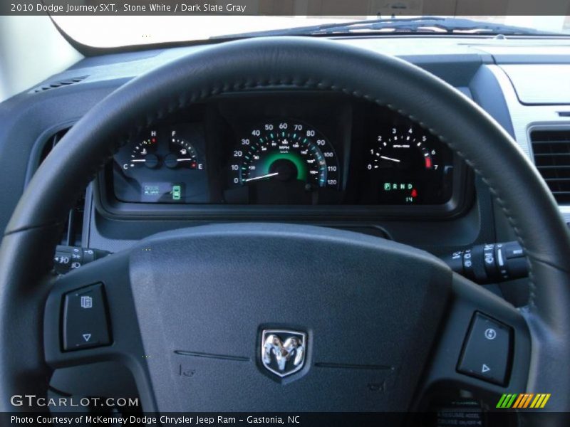 Stone White / Dark Slate Gray 2010 Dodge Journey SXT