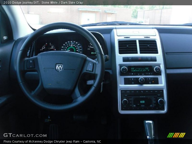 Stone White / Dark Slate Gray 2010 Dodge Journey SXT