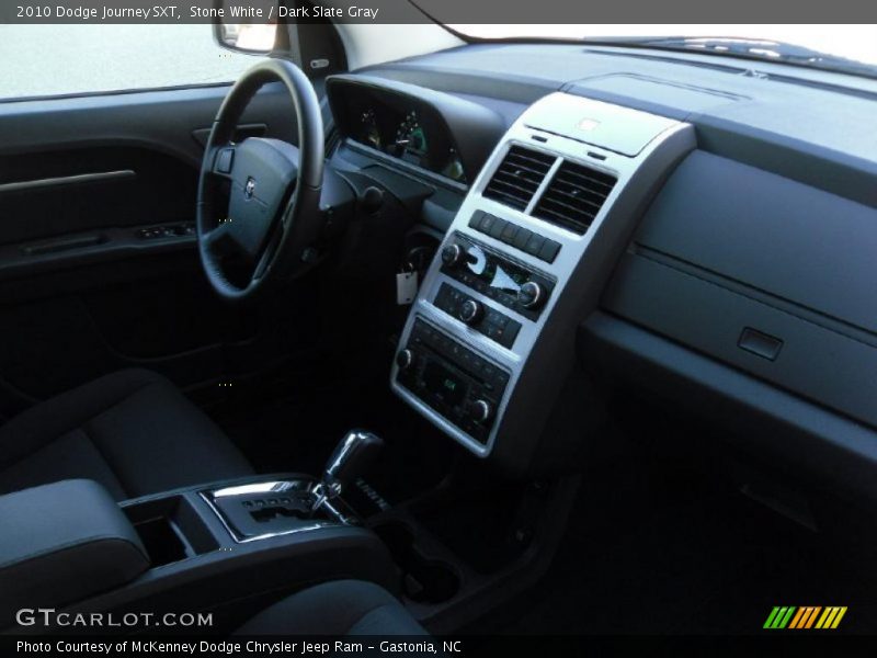 Stone White / Dark Slate Gray 2010 Dodge Journey SXT