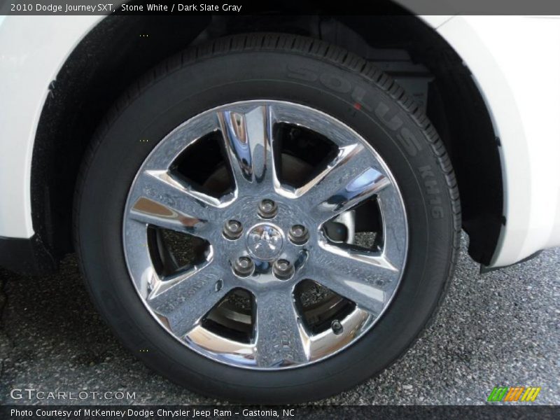 Stone White / Dark Slate Gray 2010 Dodge Journey SXT