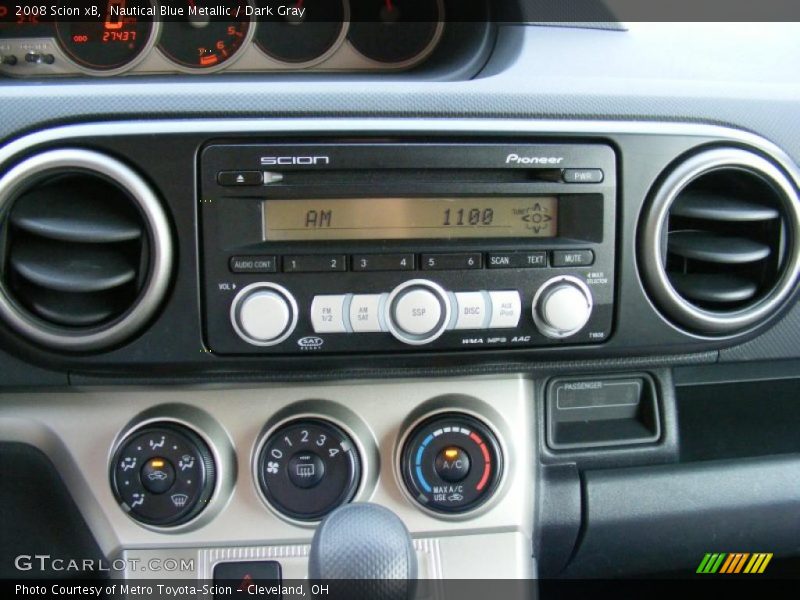 Nautical Blue Metallic / Dark Gray 2008 Scion xB