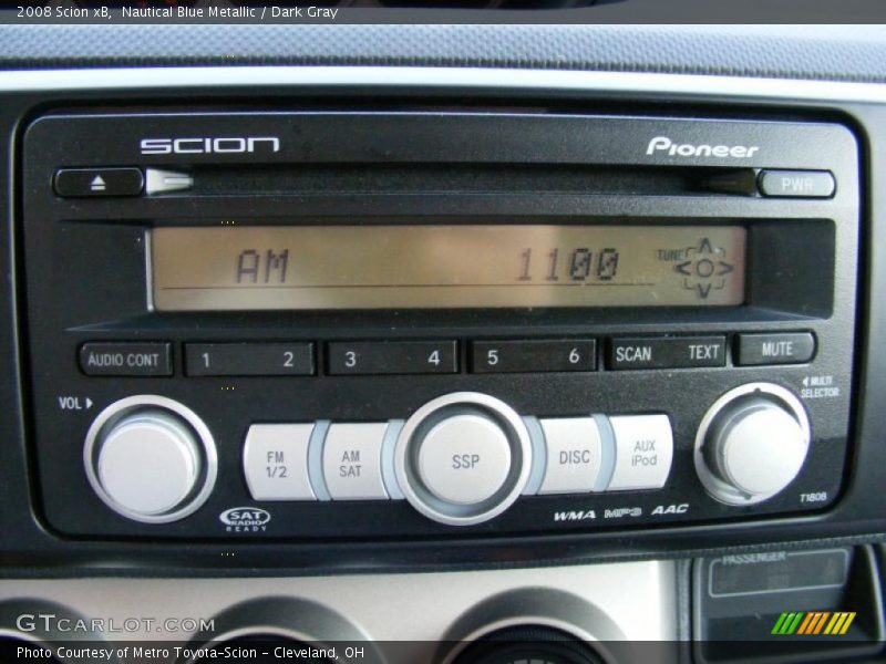 Nautical Blue Metallic / Dark Gray 2008 Scion xB