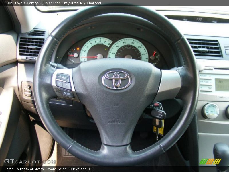 Magnetic Gray Metallic / Charcoal 2009 Toyota Camry SE