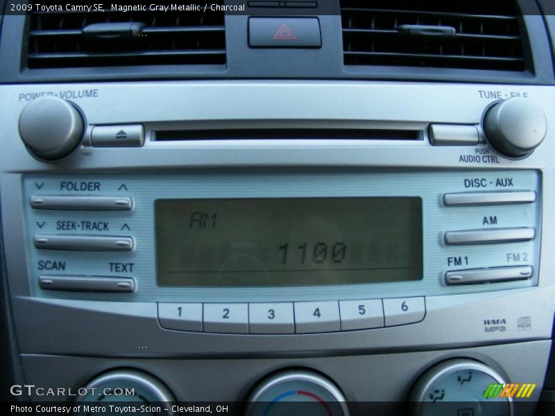 Magnetic Gray Metallic / Charcoal 2009 Toyota Camry SE