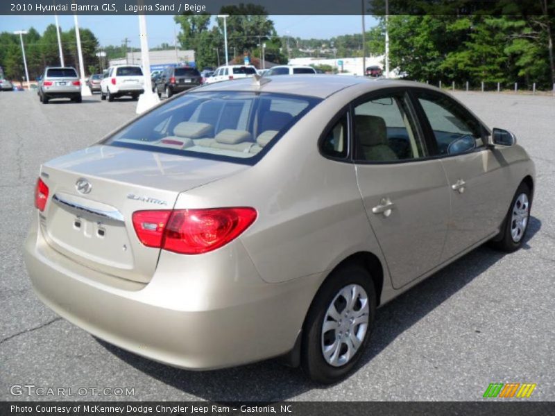 Laguna Sand / Beige 2010 Hyundai Elantra GLS