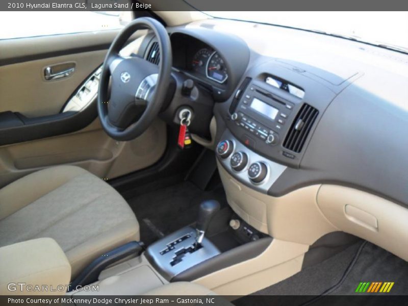 Laguna Sand / Beige 2010 Hyundai Elantra GLS