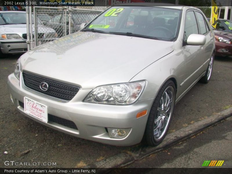 Millennium Silver Metallic / Black 2002 Lexus IS 300