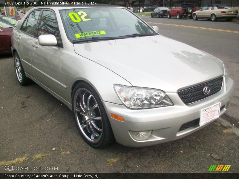 Millennium Silver Metallic / Black 2002 Lexus IS 300