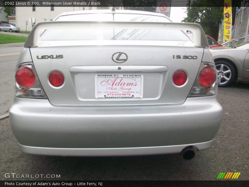 Millennium Silver Metallic / Black 2002 Lexus IS 300
