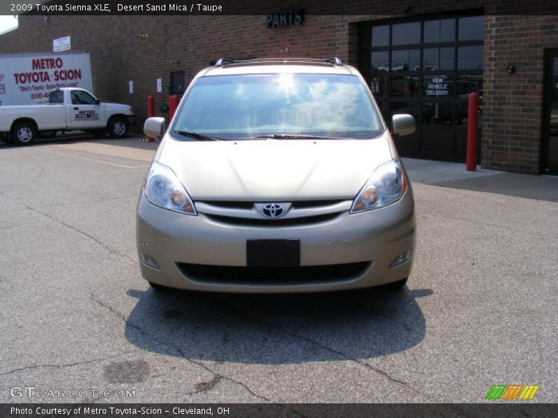 Desert Sand Mica / Taupe 2009 Toyota Sienna XLE