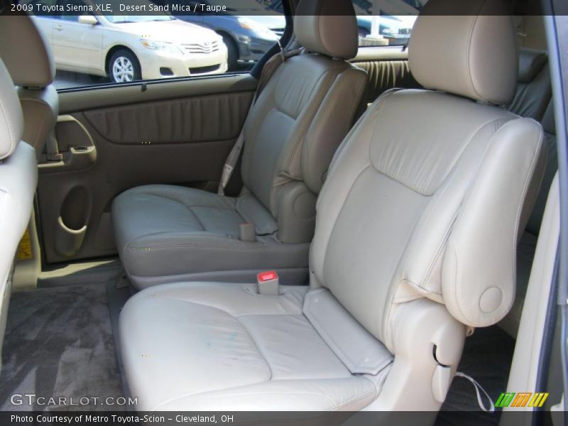 Desert Sand Mica / Taupe 2009 Toyota Sienna XLE