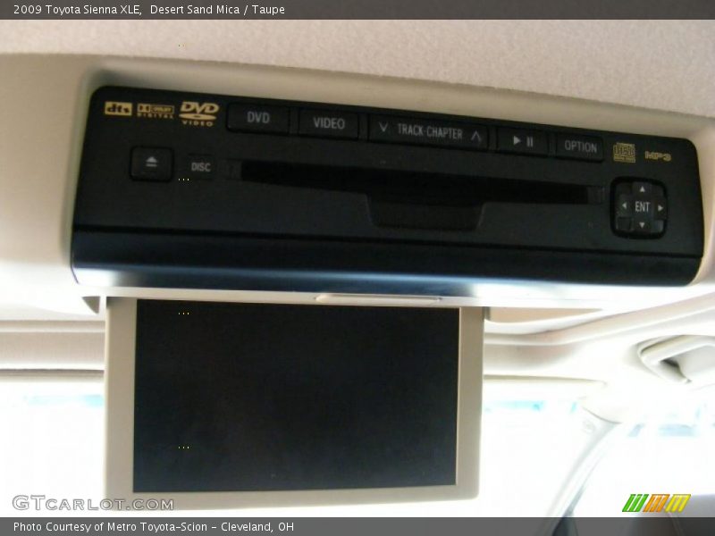 Desert Sand Mica / Taupe 2009 Toyota Sienna XLE