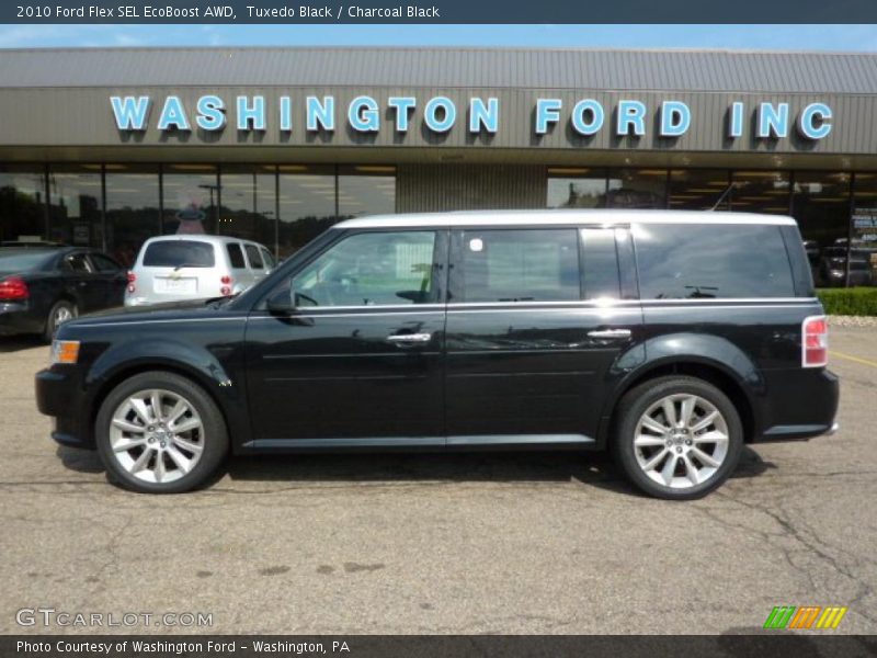 Tuxedo Black / Charcoal Black 2010 Ford Flex SEL EcoBoost AWD