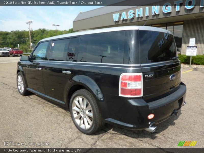 Tuxedo Black / Charcoal Black 2010 Ford Flex SEL EcoBoost AWD
