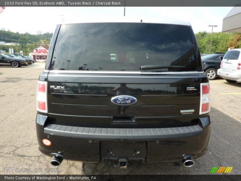 Tuxedo Black / Charcoal Black 2010 Ford Flex SEL EcoBoost AWD
