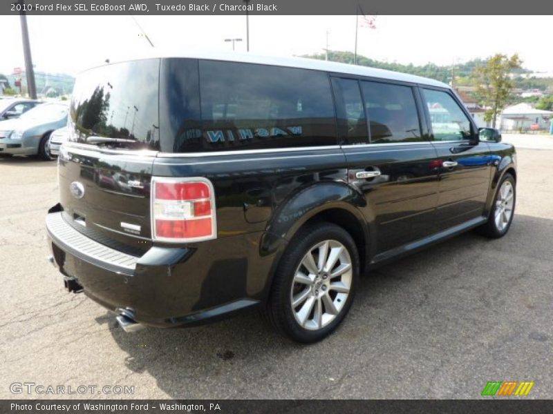 Tuxedo Black / Charcoal Black 2010 Ford Flex SEL EcoBoost AWD