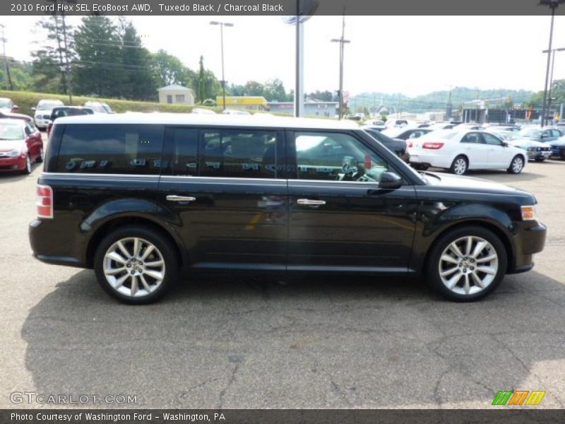 Tuxedo Black / Charcoal Black 2010 Ford Flex SEL EcoBoost AWD