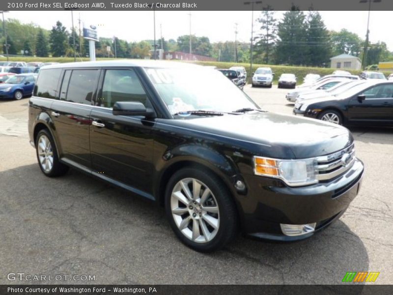 Tuxedo Black / Charcoal Black 2010 Ford Flex SEL EcoBoost AWD